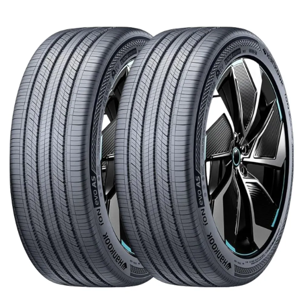 【Hankook 韓泰】輪胎 ION EVO AS IH01 235/50/19 電動車胎 靜音棉 二入組賓士EQA VOLVO EC40(安托華)