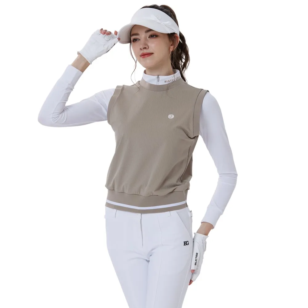 【BLKTEE GOLF】高領雙層高爾夫長袖衣 (高爾夫長袖衣 golf球衫)