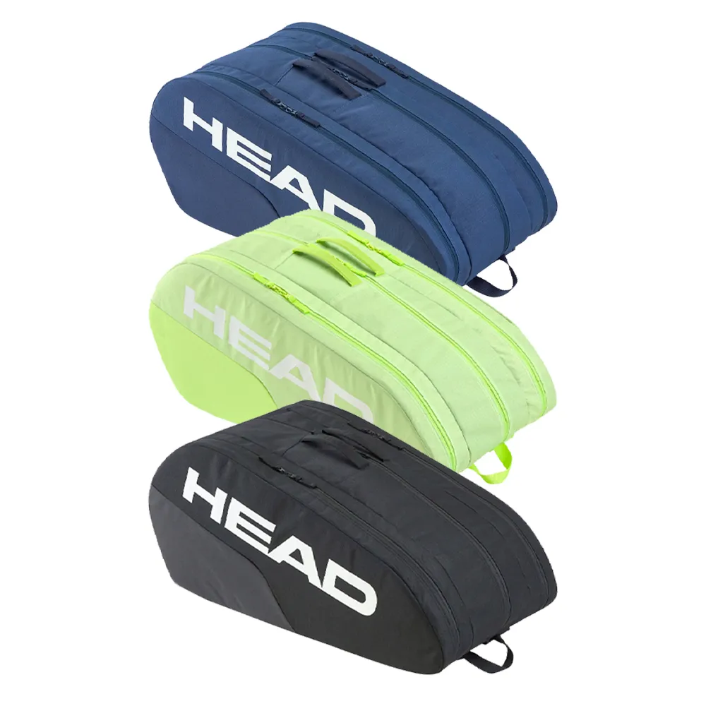 【HEAD】9支裝網球拍袋 後背包 BASE L 261205黑 261305海藍 261405青檸 261006螢光粉 (送網球鑰匙圈)