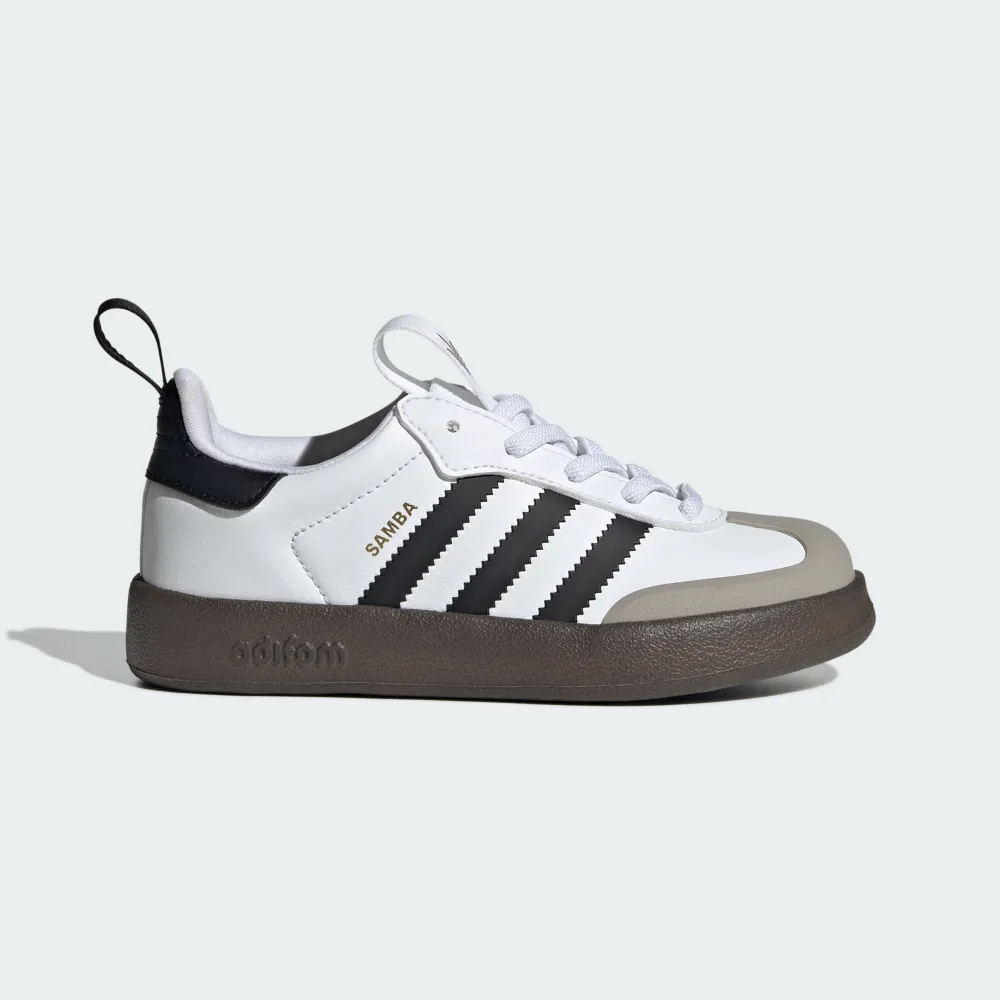 【adidas 愛迪達】運動鞋 童鞋 中大童 兒童 套腳式 ADIFOM SAMBA 360 C 白 IH3505