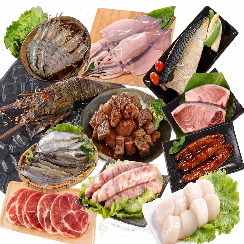 【華得水產】中秋烤肉9件組 (3-5人份)-271050