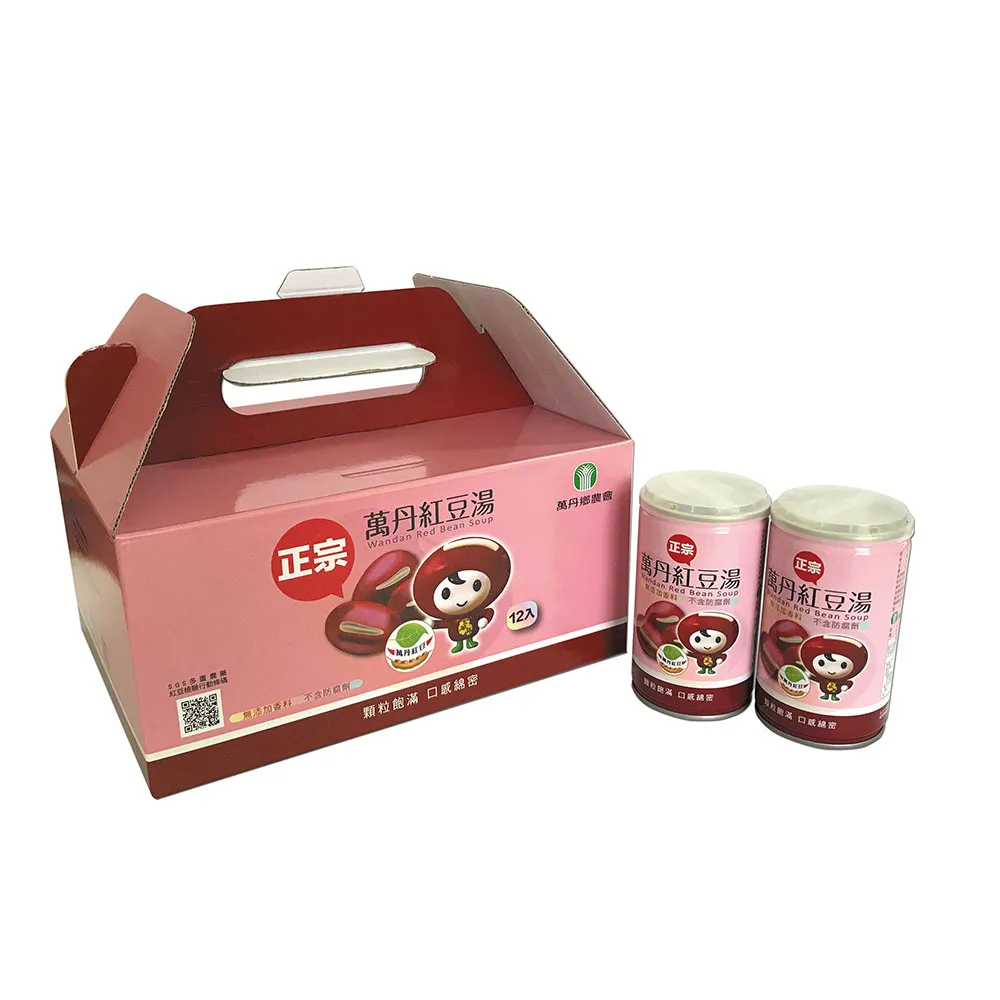 【農會】萬丹農會 萬丹紅豆湯禮盒X1盒(320gx12入/盒) 伴手禮