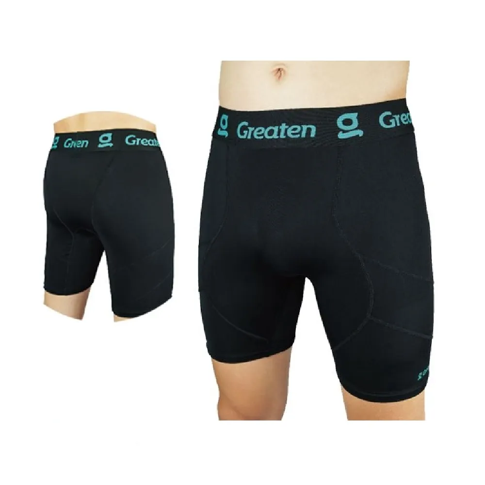 【海夫健康生活館】Greaten 極騰護具 機能壓縮 短褲 XS(0002PA)