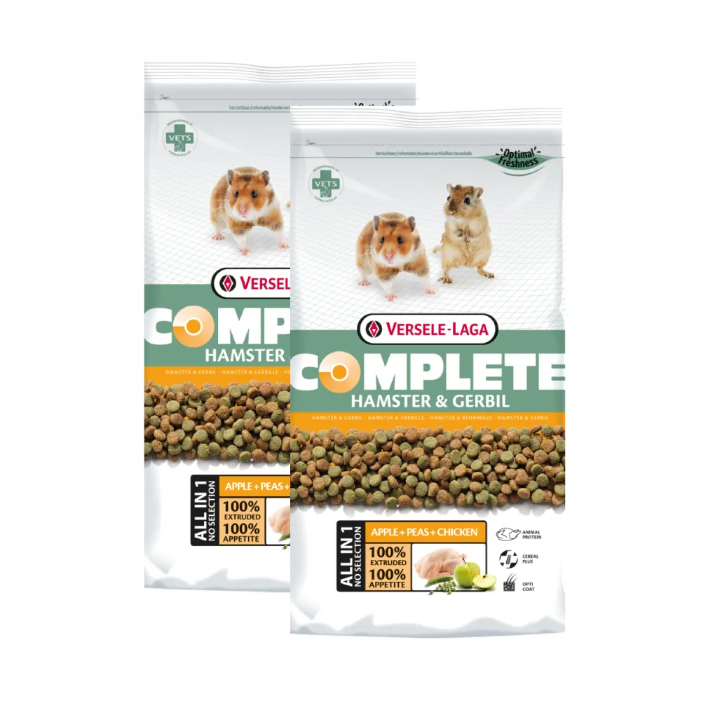 【Versele 凡賽爾】楓葉鼠全方位完整飼料 500g/包 兩包組(鼠飼料 倉鼠飼料 黃金鼠 沙鼠)