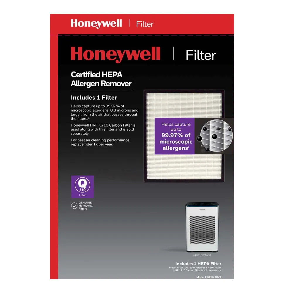 【Honeywell】H13 HEPA濾網 HRF-Q710V1(適用HPA710WTWV1)