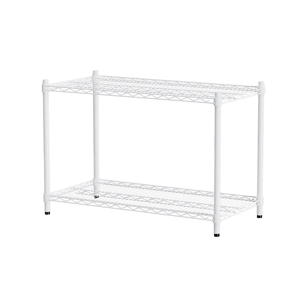 【dayneeds 日需百備】荷重型 90x45x60公分烤漆二層架(鐵力士架/收納層架/層架/鐵架)