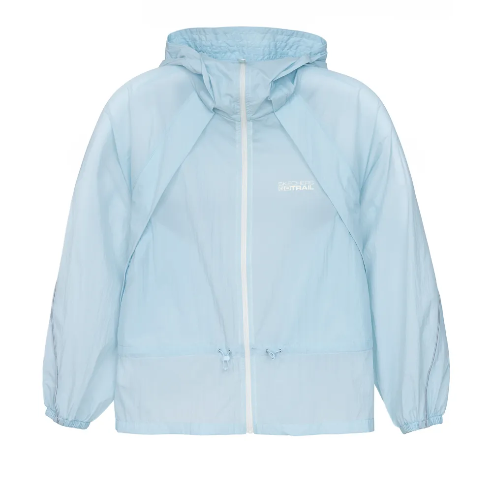 【SKECHERS】女拉鍊連帽外套(P226W049-022G)