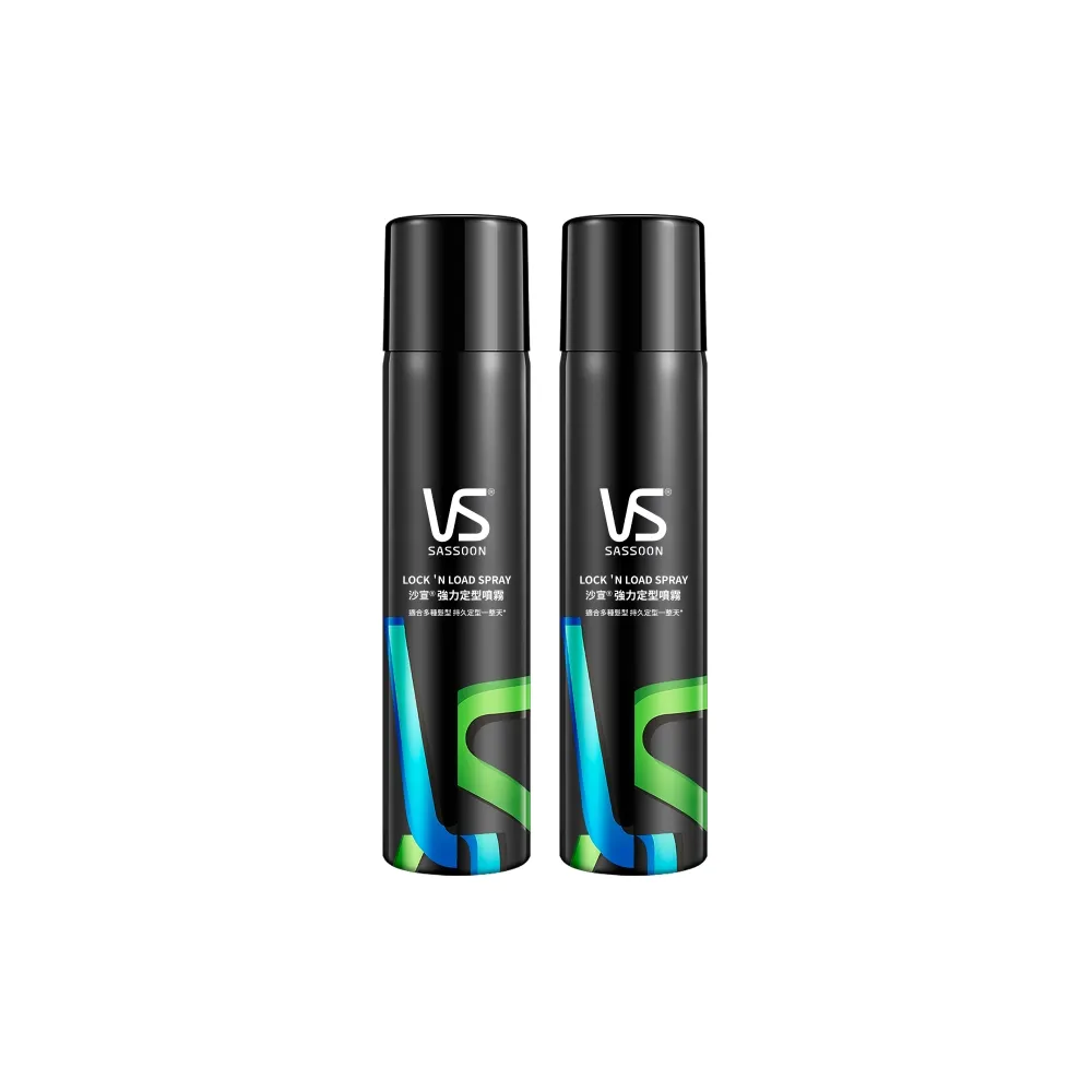 【VS 沙宣】Lock N Load強力定型噴霧300ml(2入組)