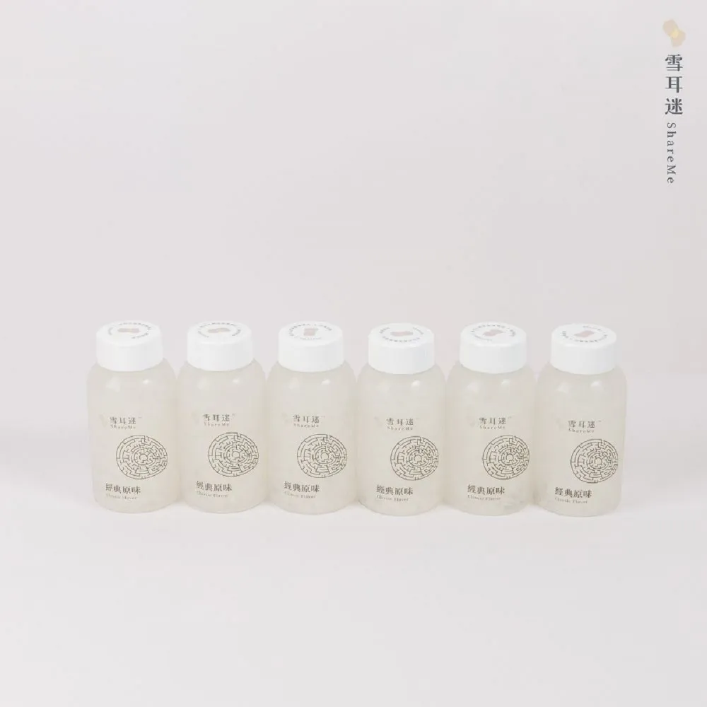 【雪耳迷】濃醇白木耳飲6入-經典原味組(250g/入)