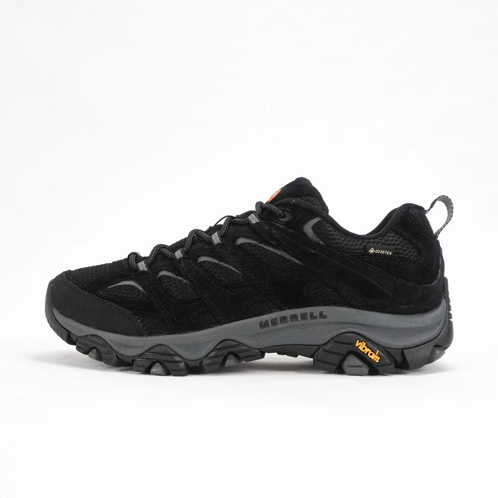 【MERRELL】Moab 3 Gore-Tex 男 越野鞋 登山 健走 防水 避震 穩定 黑灰(ML036253)