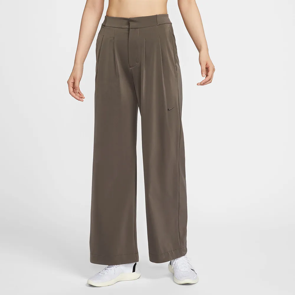 【NIKE 耐吉】長褲 女款 運動褲 AS W NK DF BLISS TROUSER 咖棕 FQ2167-004