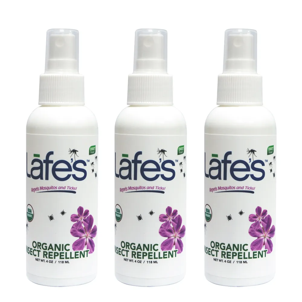【Lafes organic】有機全家防蚊液(3入)