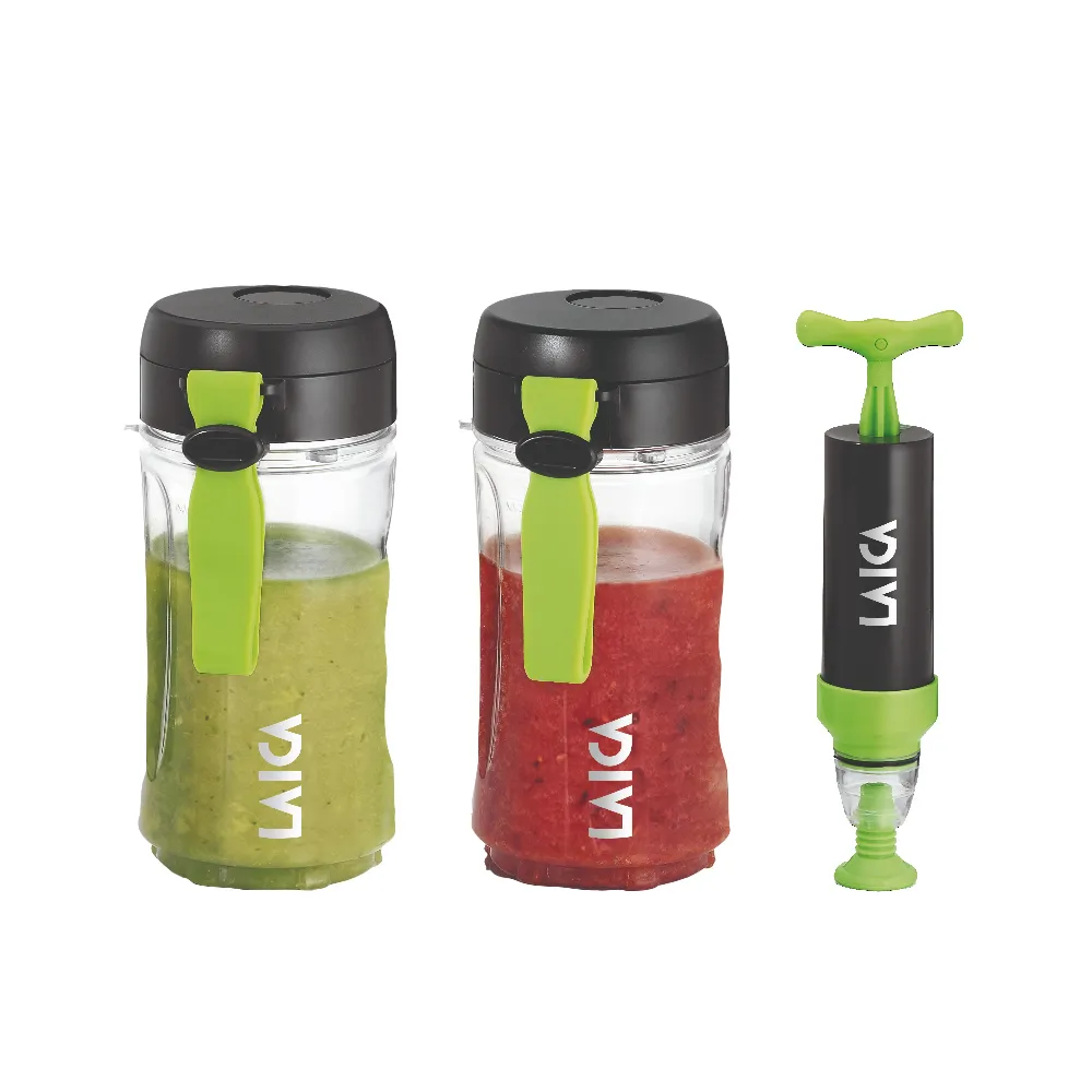 【LAICA 萊卡】輕巧型真空 隨行杯400ml 3件組(義大利工藝設計)