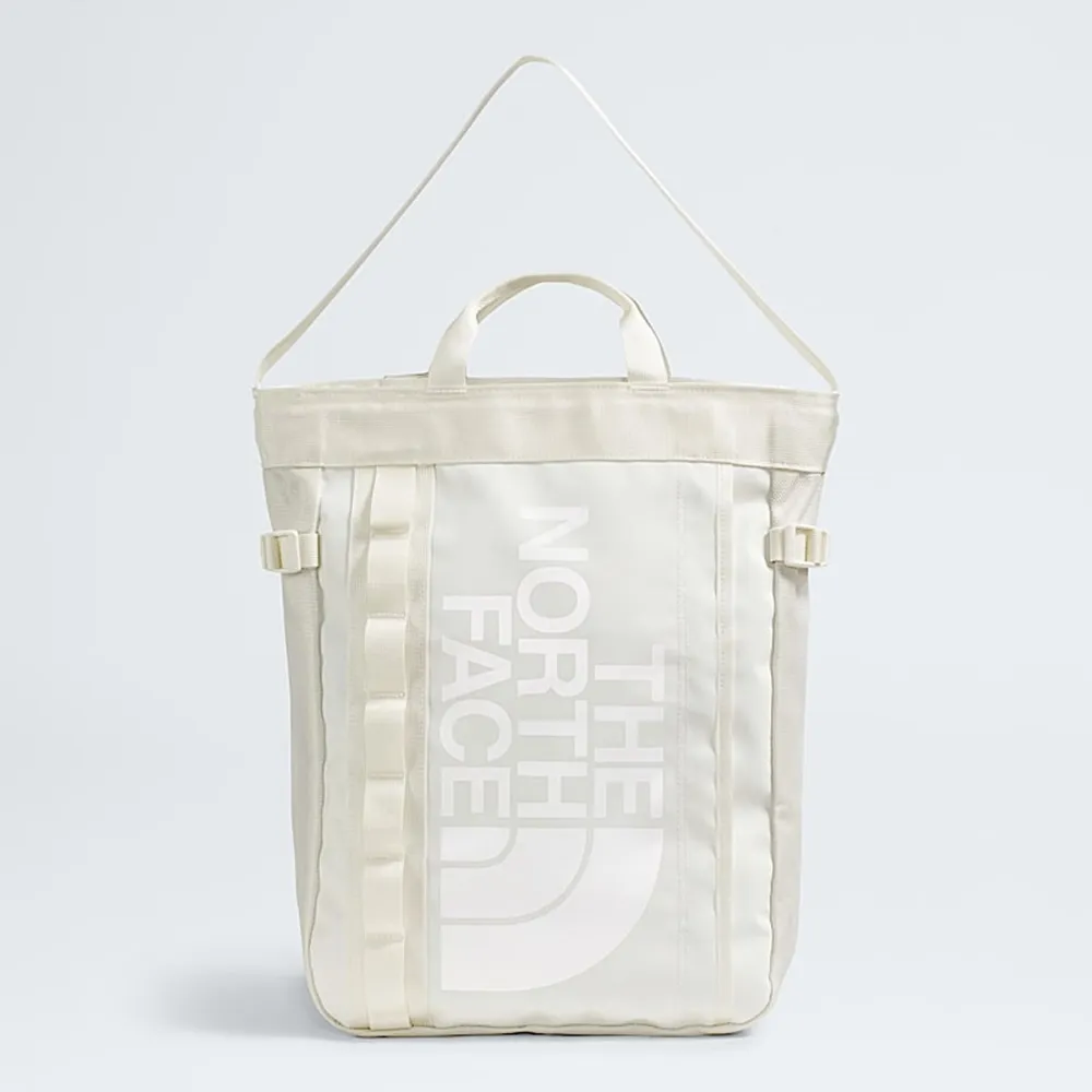 【The North Face】後背包 運動包 書包 旅行包 大容量 雙層 BASE CAMP TOTE PACK 白 NF0A8BK7UBO
