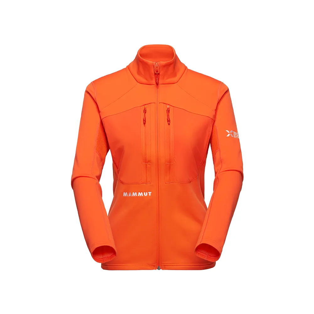 【Mammut 長毛象】Eiger Nordwand Advanced ML Jacket 極限艾格保暖立領外套 艾格橘 女款 #1014-06540