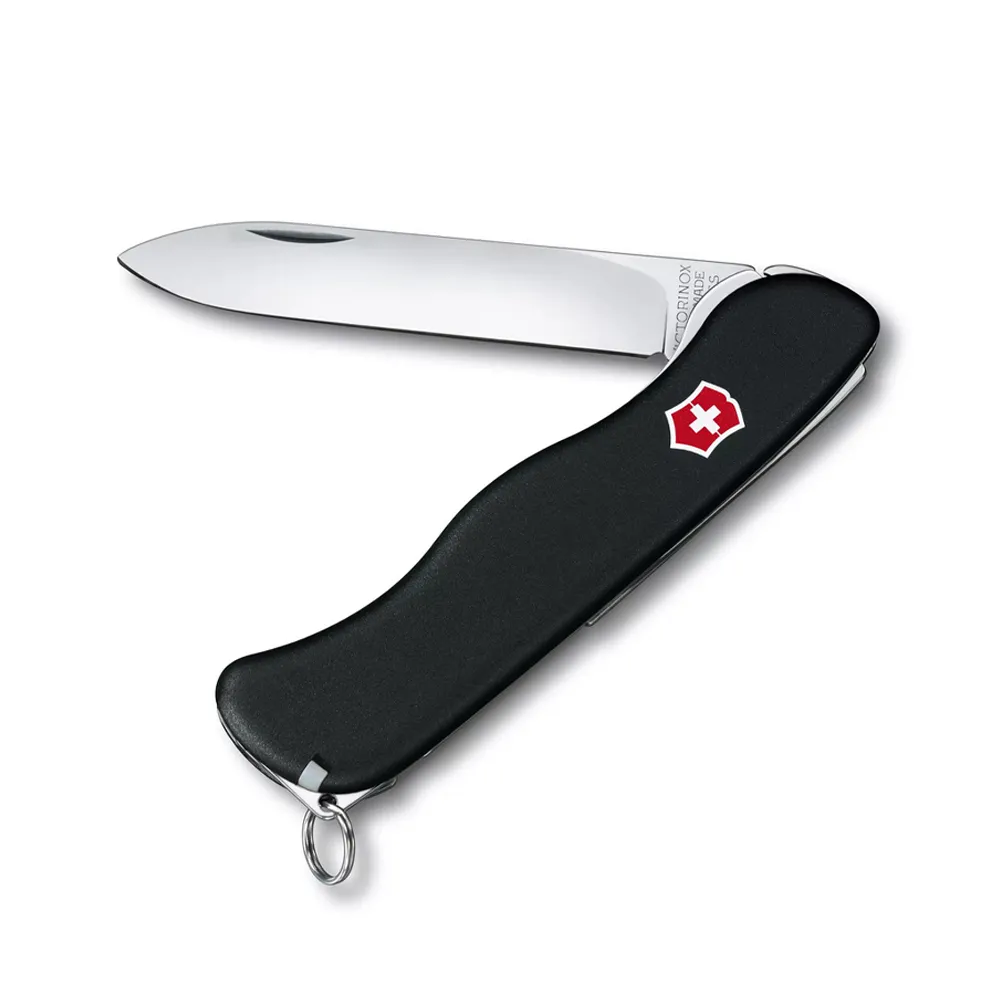 【VICTORINOX 瑞士維氏】Sentinel 瑞士刀 111mm/4用(0.8413.3)