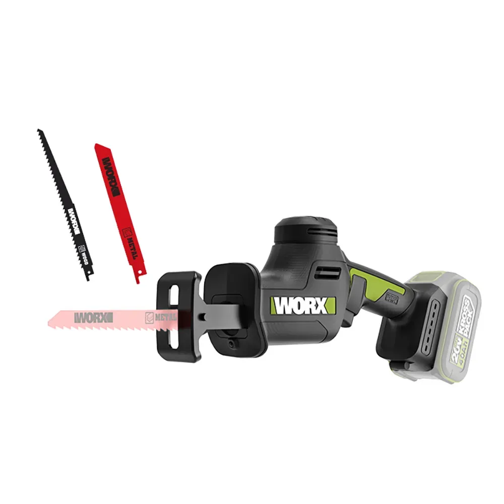 【WORX 威克士】20V 26MM 無刷鋰電軍刀鋸 空機(WU500.9)