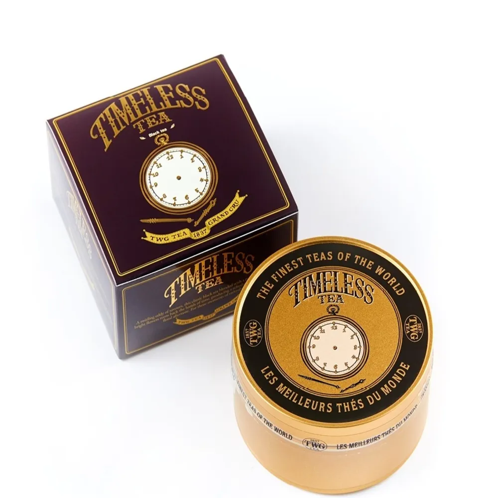 【TWG Tea】魚子醬錫罐茗茶 茶意永恆茶 100g/罐(Timeless Tea;紅茶)