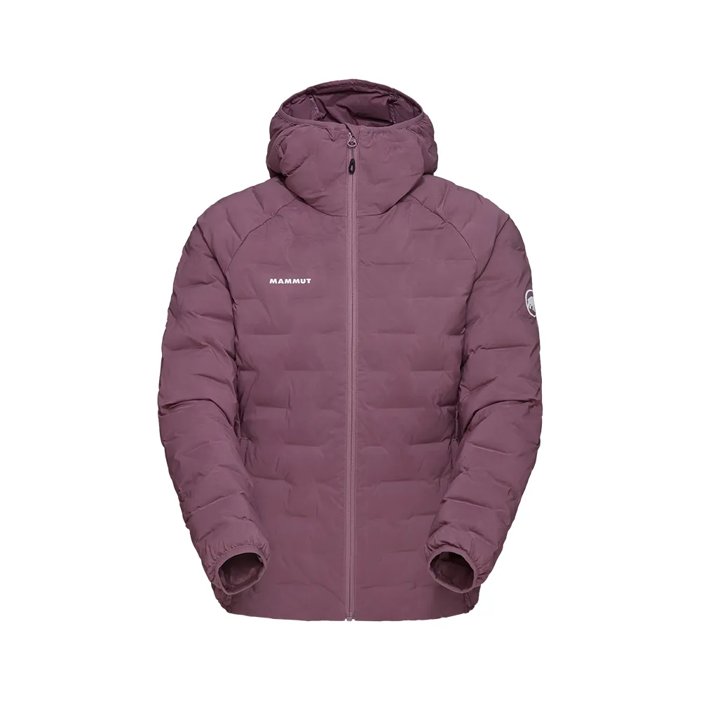 【Mammut 長毛象官方直營】Sender IN Hooded Jacket Women 保暖連帽化纖外套 波動紫 女款 #1013-03480