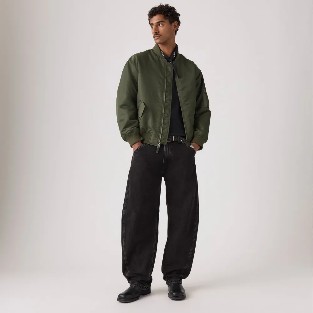 【LEVIS】baggy barrel 中腰牛仔褲 彎刀褲 男生牛仔褲 人氣新品 0057O-0003