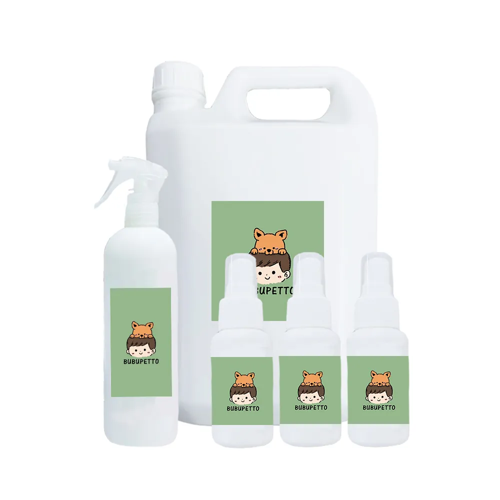 【BUBUPETTO】毛小孩次氯酸水補充瓶4000ml+家用瓶350ml+隨身瓶70ml-3瓶(次氯酸水 衛生 居家 貓 狗 毛小孩)