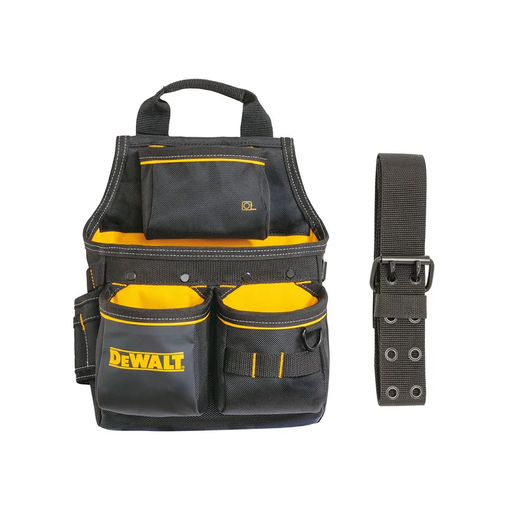 【DEWALT 得偉】美國 得偉 DEWALT 軟殼系列-專業三口腰帶工具袋組 13個口袋 (DWST540201)