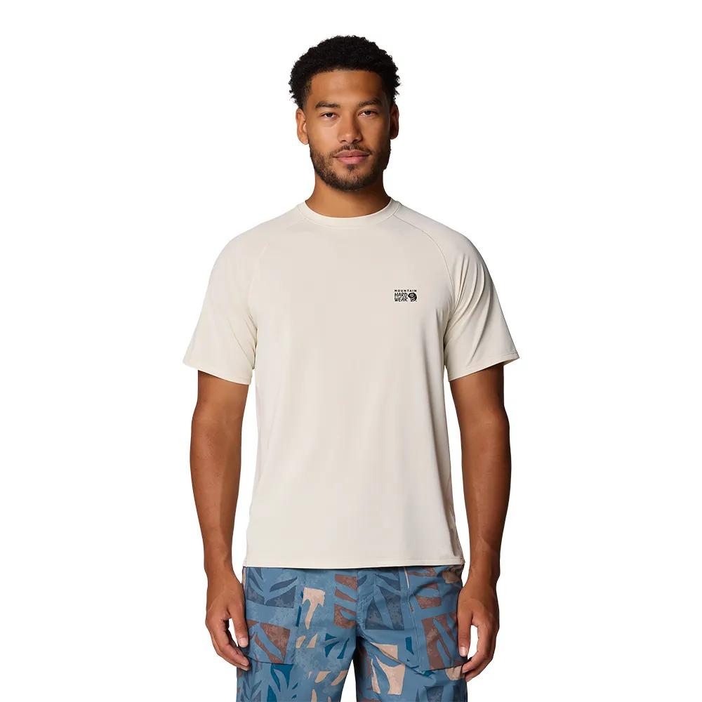【Mountain Hardwear】SplitSecond Short Sleeve 輕盈透氣排汗短袖上衣 石灰 男款 #2111211