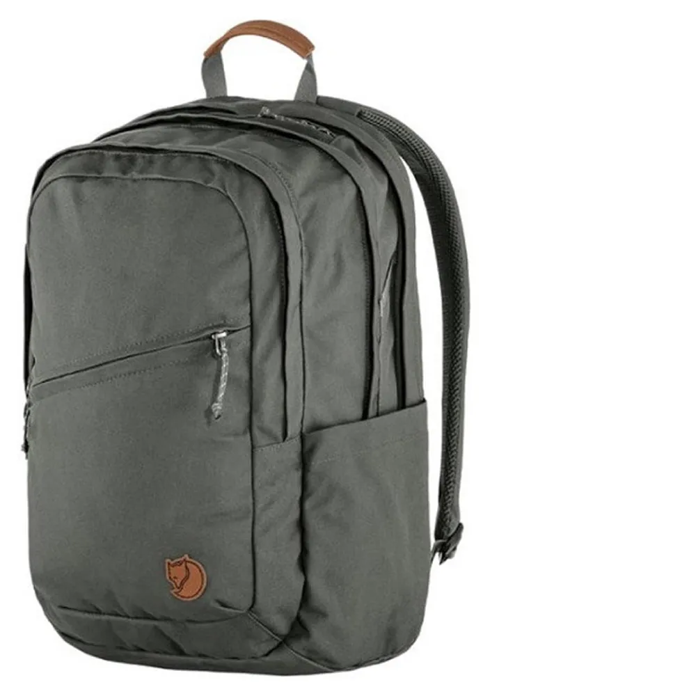 【Fjallraven】雙11 小狐狸 Raven 28L 多功能運動休閒後背包.電腦背包.可收納15吋筆電/ 23345-050 玄武岩灰
