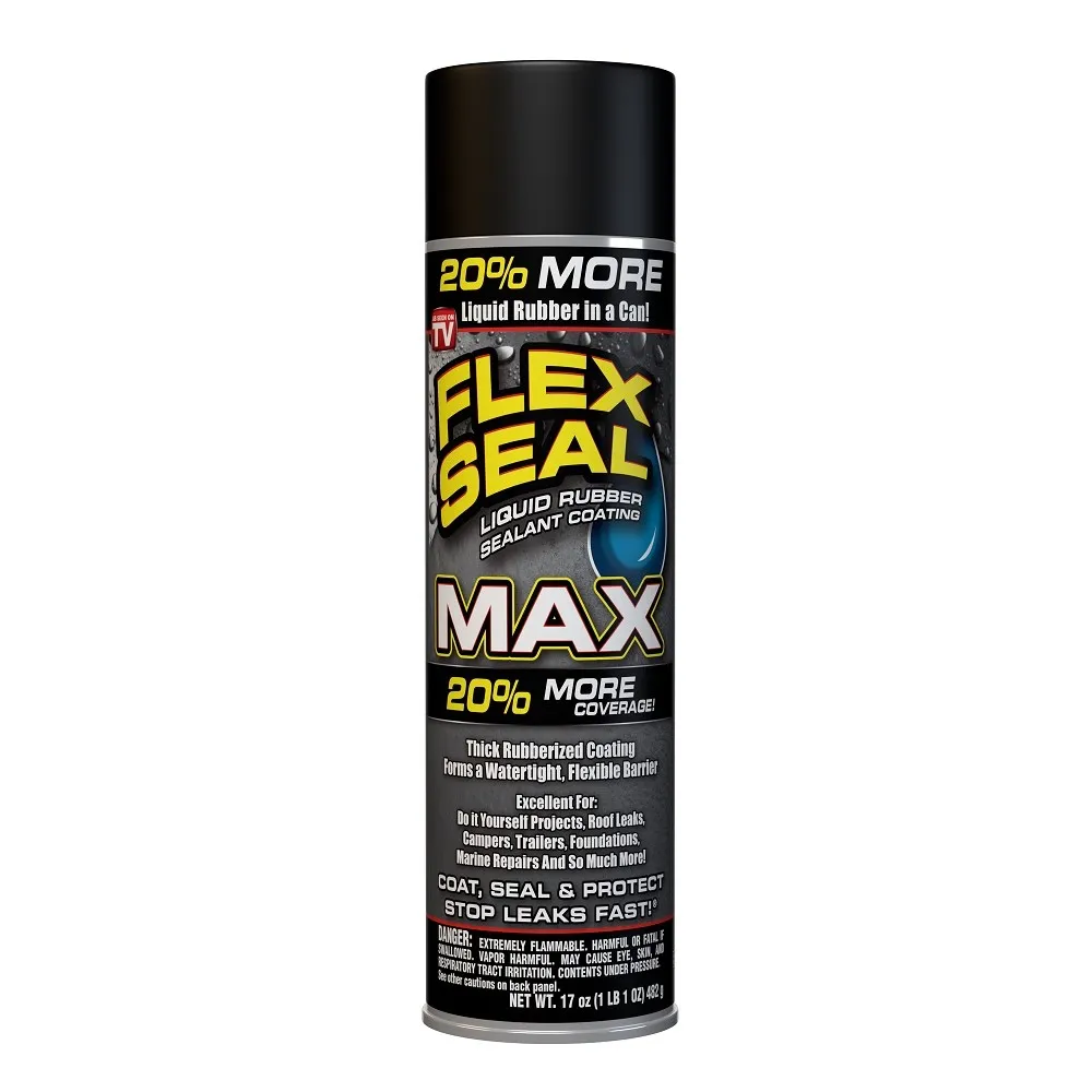 【FLEX SEAL】飛速防水填縫噴劑-重量罐482ml(黑色)