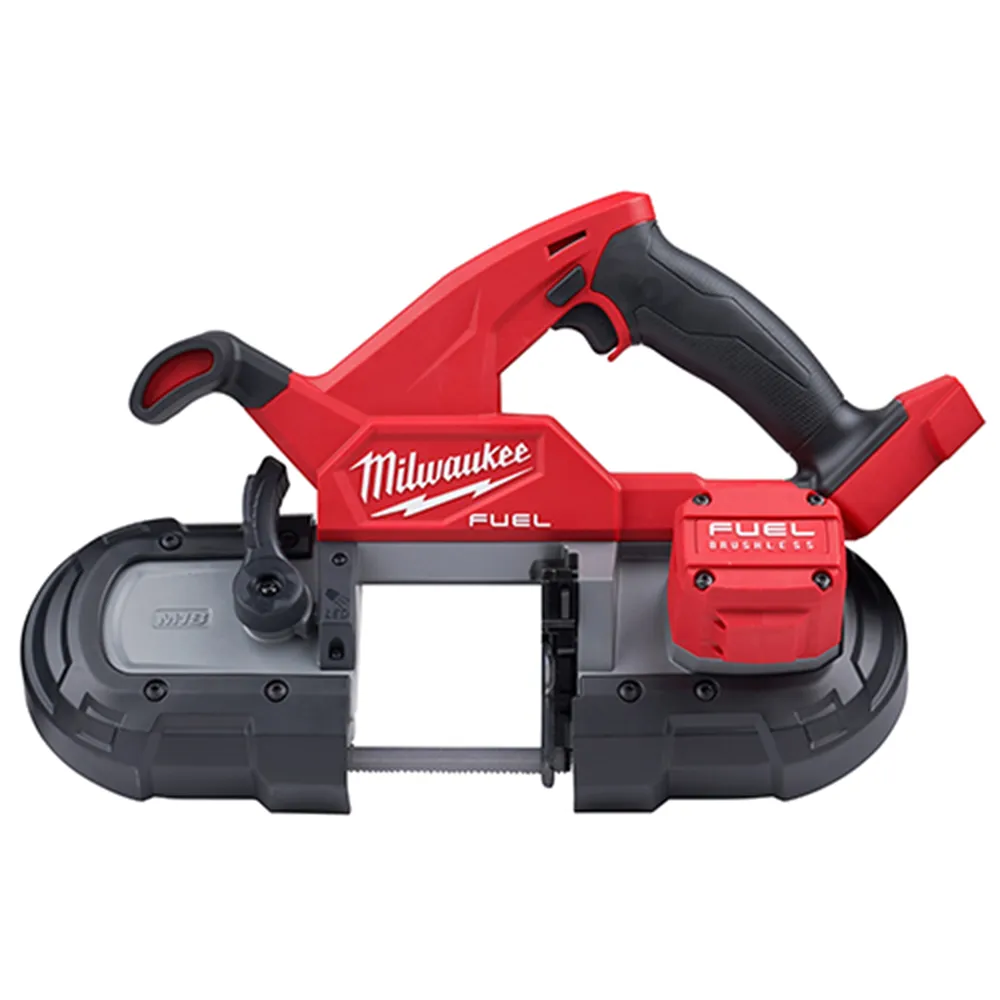 【Milwaukee 美沃奇】18V鋰電無碳刷輕型帶鋸機空機(M18FBS85-0)