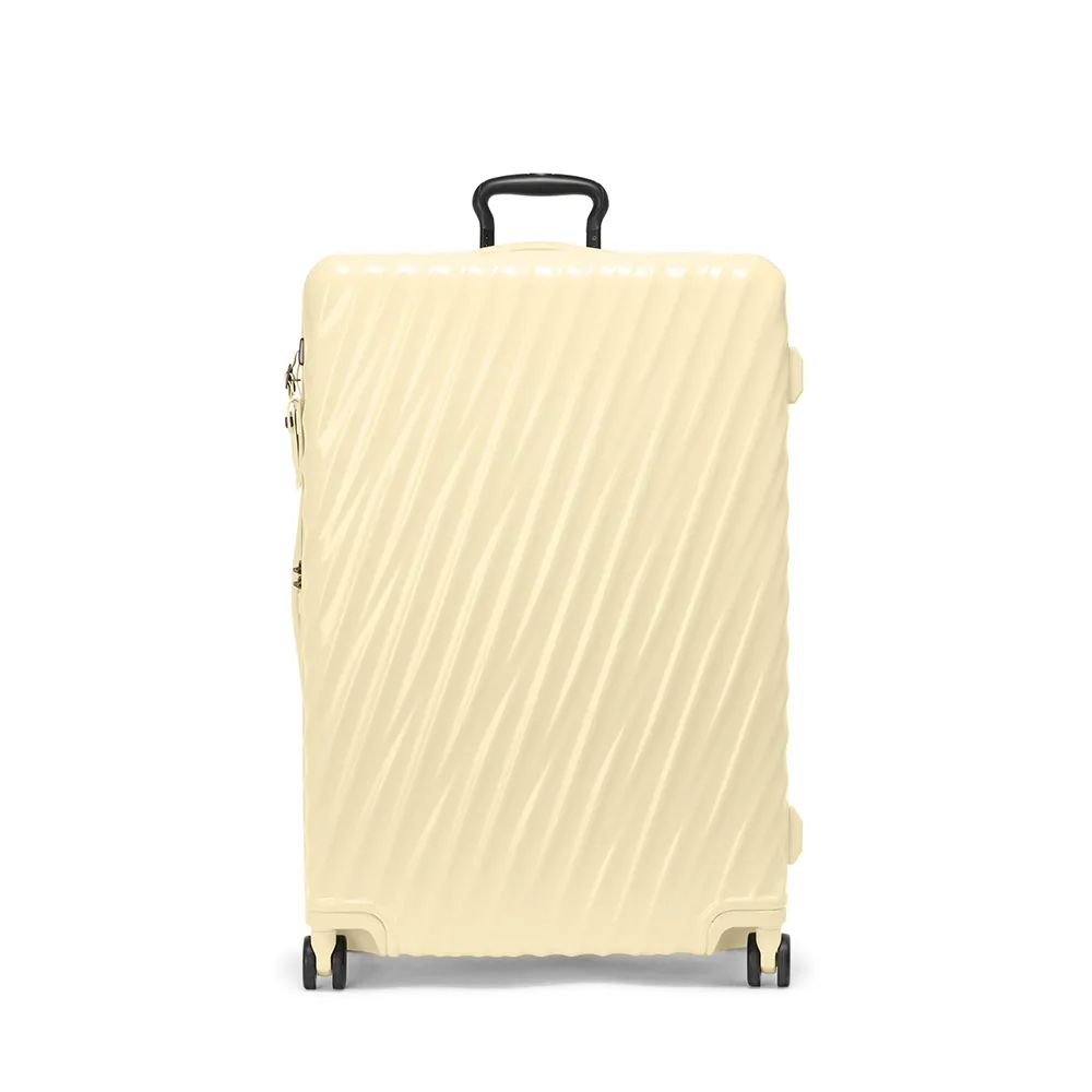 【TUMI】19 Degree 31 吋長途旅程可擴展行李箱 - 柔霧黃 (TUMI 官方旗艦店)