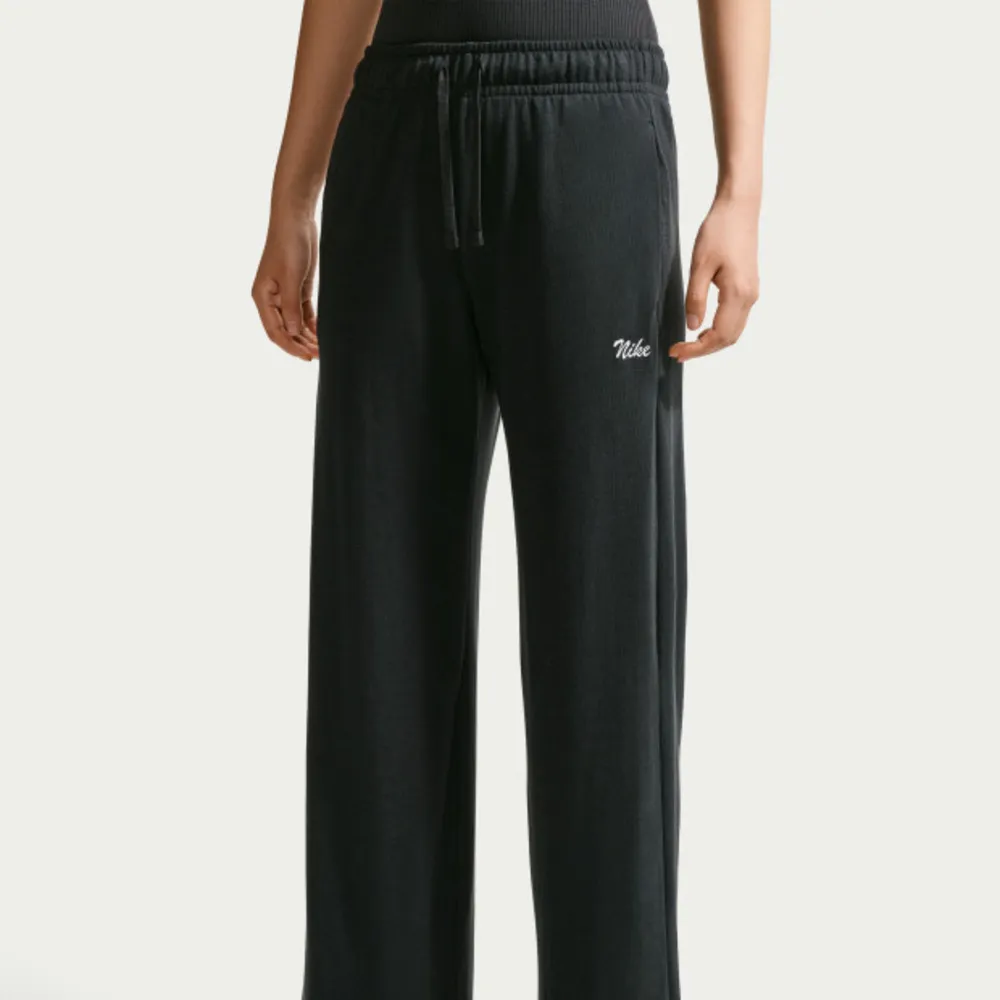 【NIKE 耐吉】AS W NSW MR PANT WIDE 黑色 女款 運動長褲 女款 寬鬆 IW1386-010