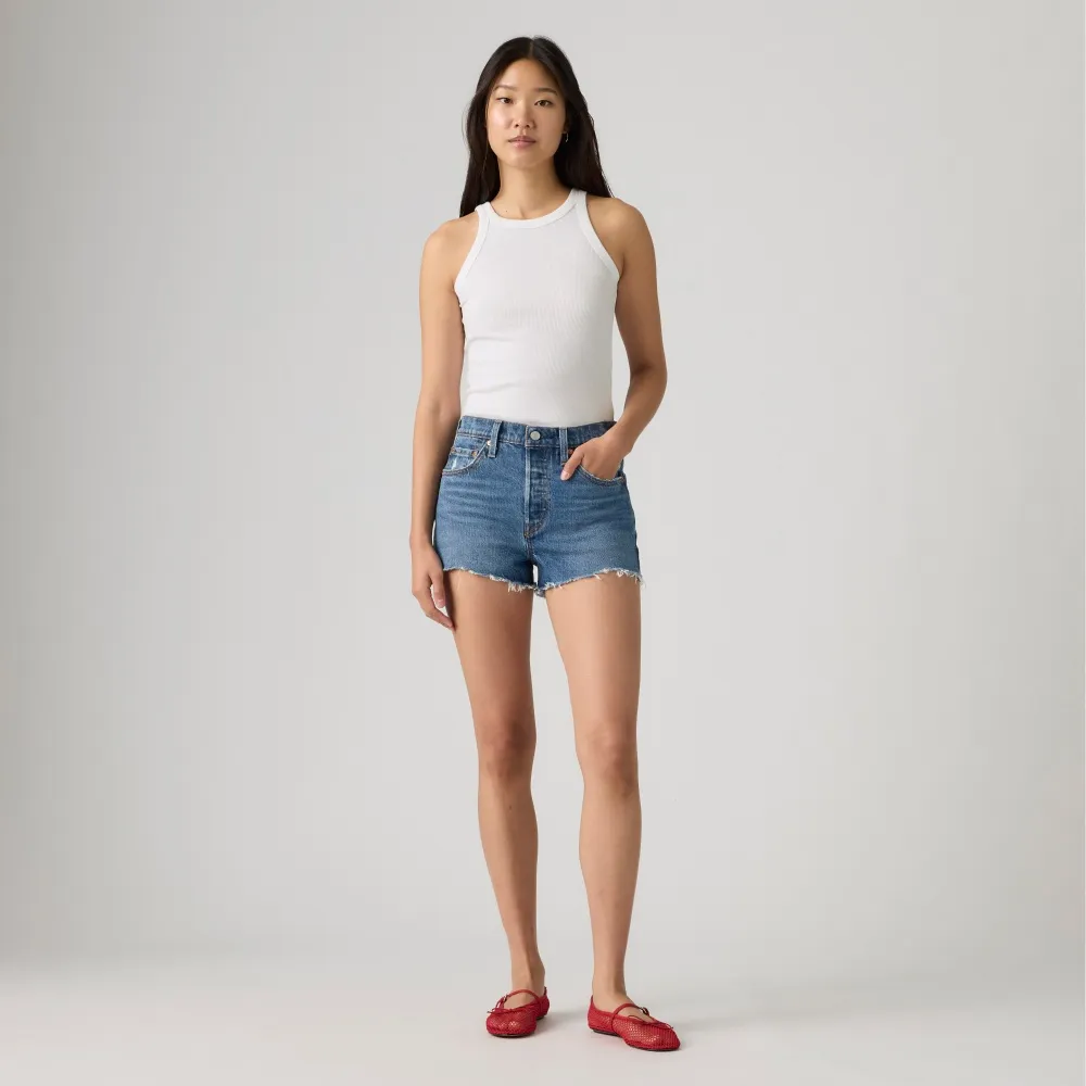 【LEVIS】Levi”s 501 短褲 貓鬚短褲 女生牛仔褲 熱賣單品 56327-0528