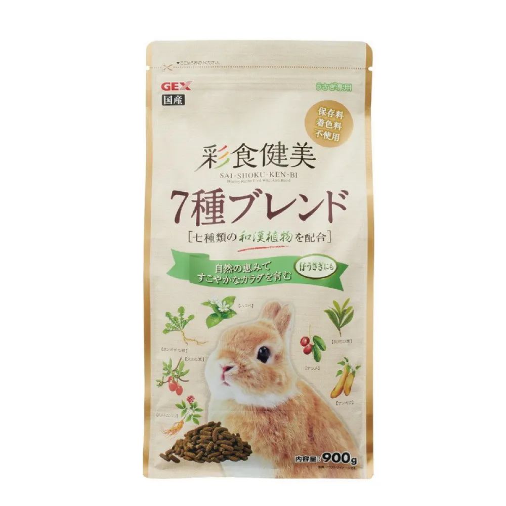 【GEX】彩食健美幼兔900g/包(兔飼料 幼兔飼料)