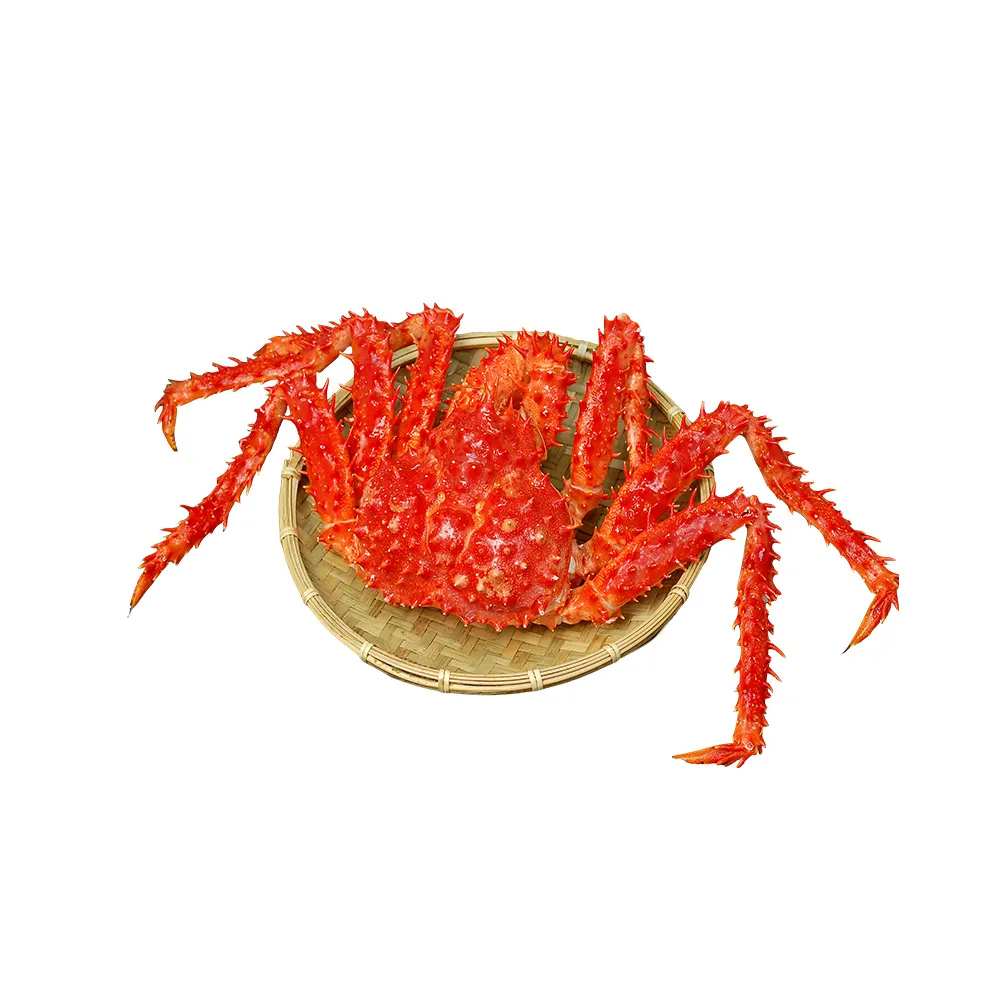 【優鮮配】比臉大｜熟凍｜智利帝王蟹1-1.2kg｜2隻(約1-1.2kg/隻)