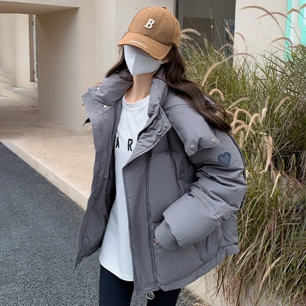 【Uicy】韓版保暖連帽外套 外套防曬外套女裝上衣衣服 J372