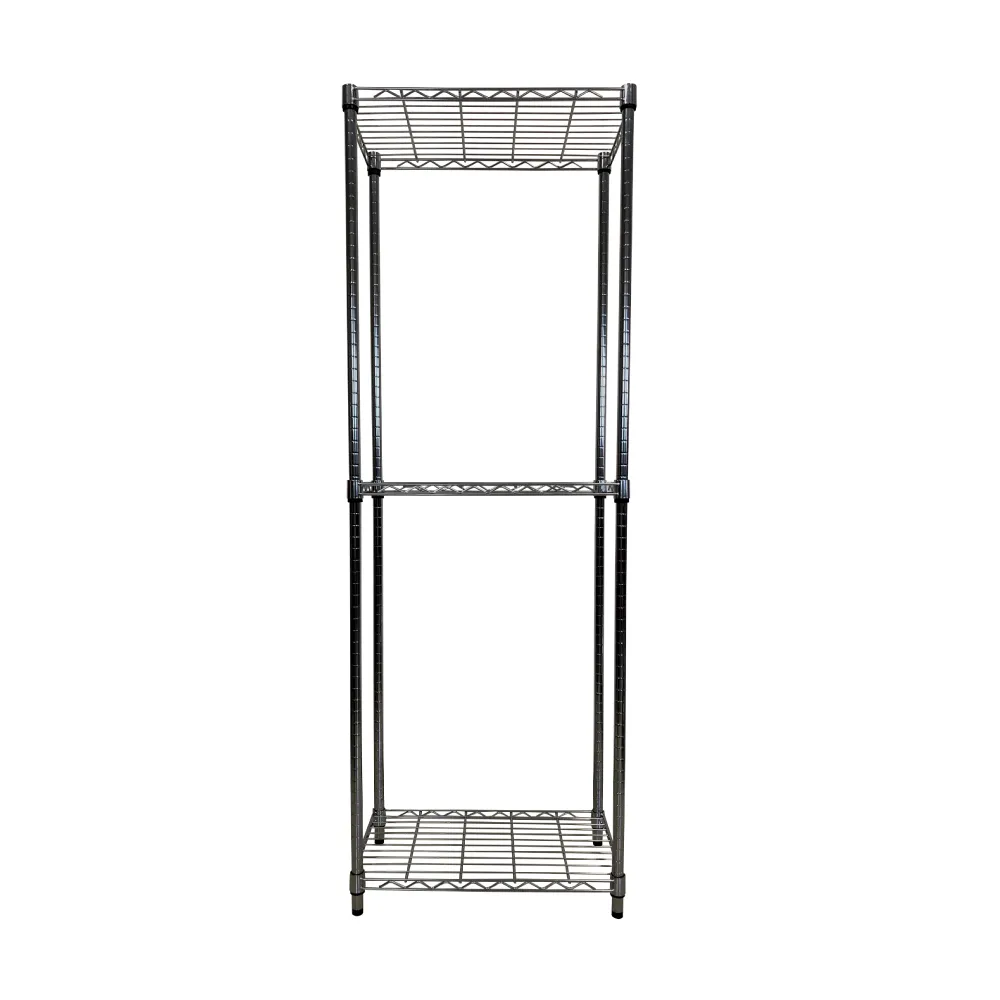 【A+Courbe】MIT耐重三層架35x60x180cm(鐵架/置物架/層架/鐵力士架/收納架/架子)