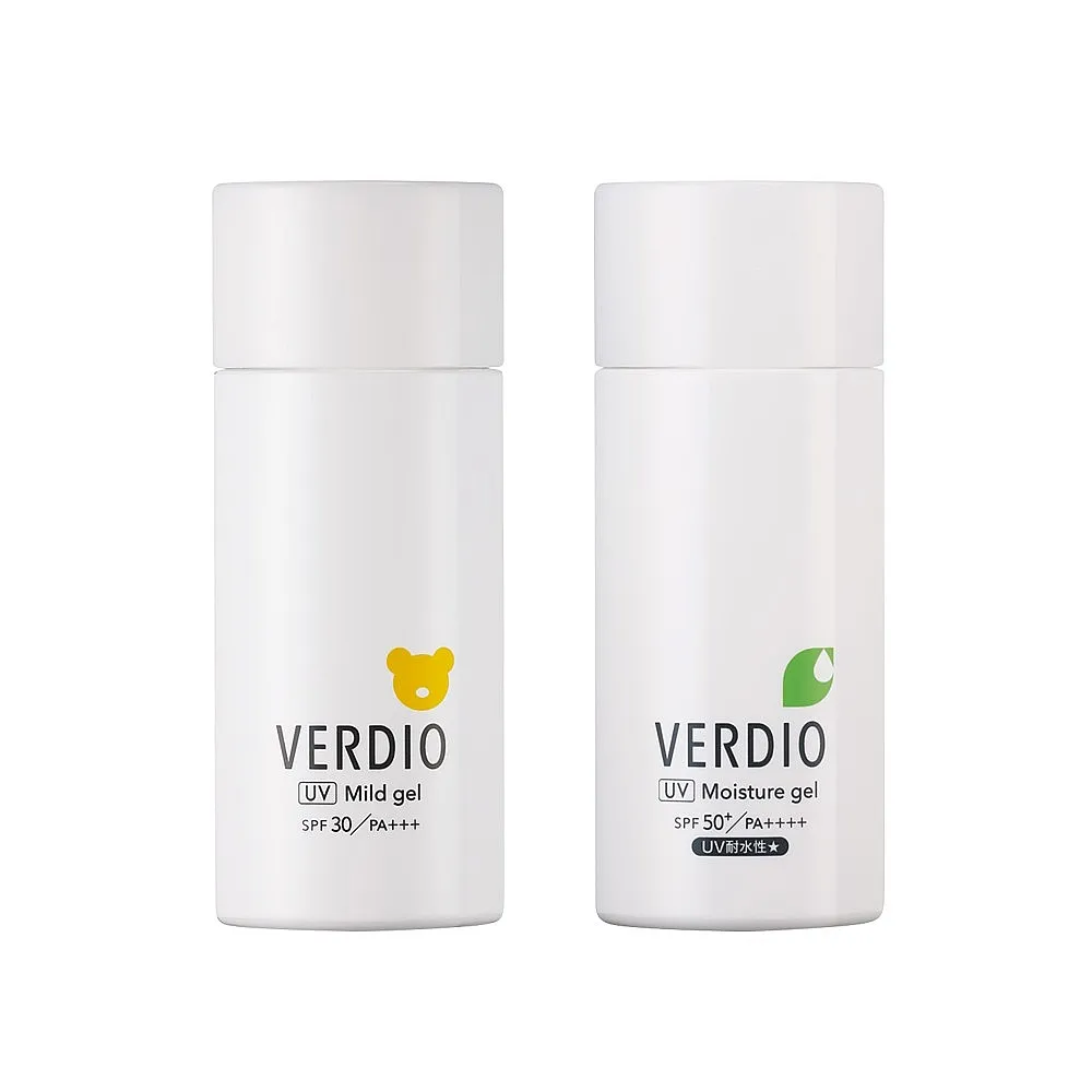 【近江兄弟】VERDIO UV 超全效物理防曬凝乳SPF30/超水感亮顏防曬凝膠SPF50 80g-2入