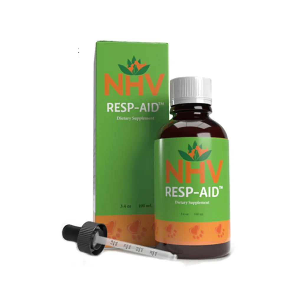 【NHV 藥草獸醫】RESP-AID 支氣管照護營養飲100ml(寵物保健/氣管/支氣管/狗/貓)