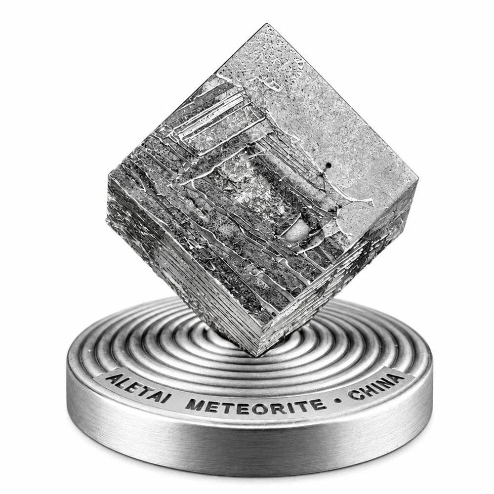 {行闊國際} -2022迦納共和國- 隕石   |  1oz阿勒泰隕石+1oz銀幣 | 精品盒裝