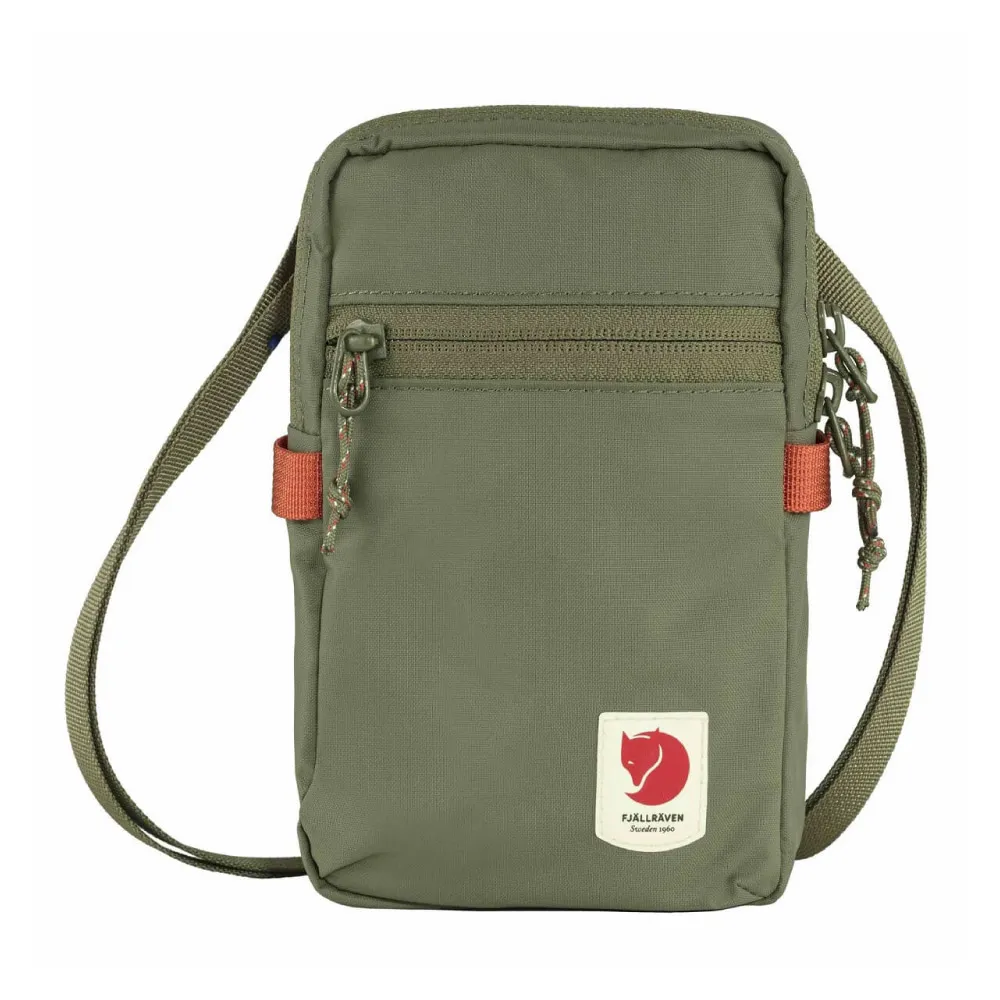 【Fjallraven】雙11 小狐狸 High Coast Pocket旅行隨身袋《綠》F23226/斜背包/小背包