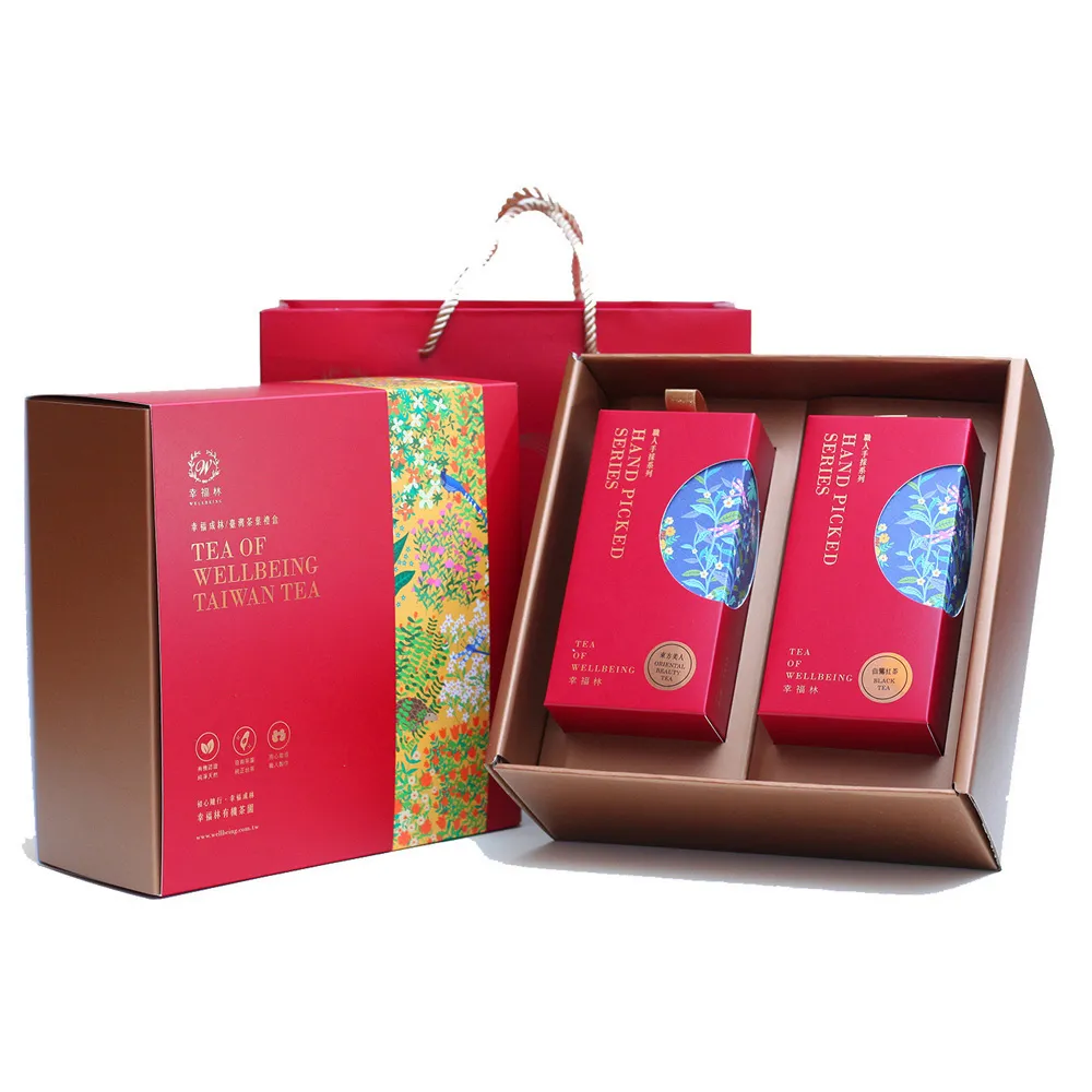 幸福林有機東方美人白鷺紅茶禮盒(有機 東方美人 有機 茶葉 禮盒 竹苗特色 紅茶)