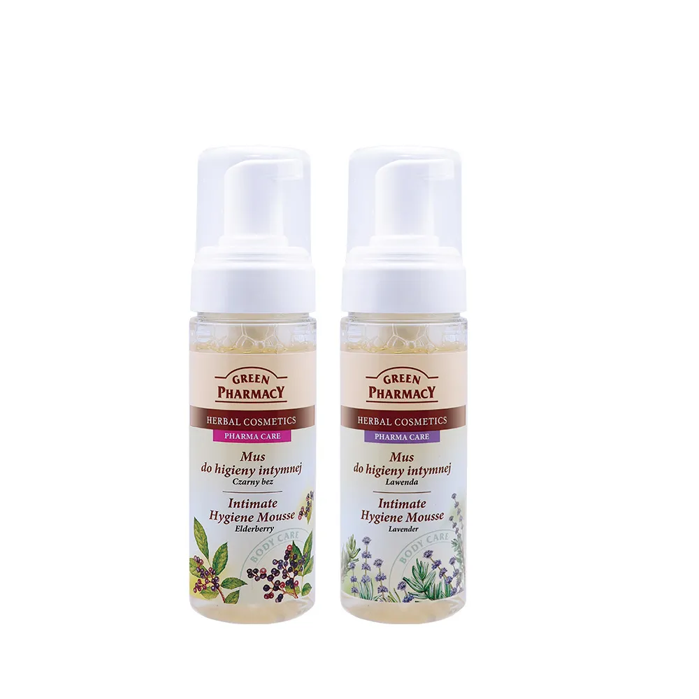 【GREEN PHARMACY 草本肌曜】私密潔淨慕斯170ML(2款可選-接骨木莓果/薰衣草)