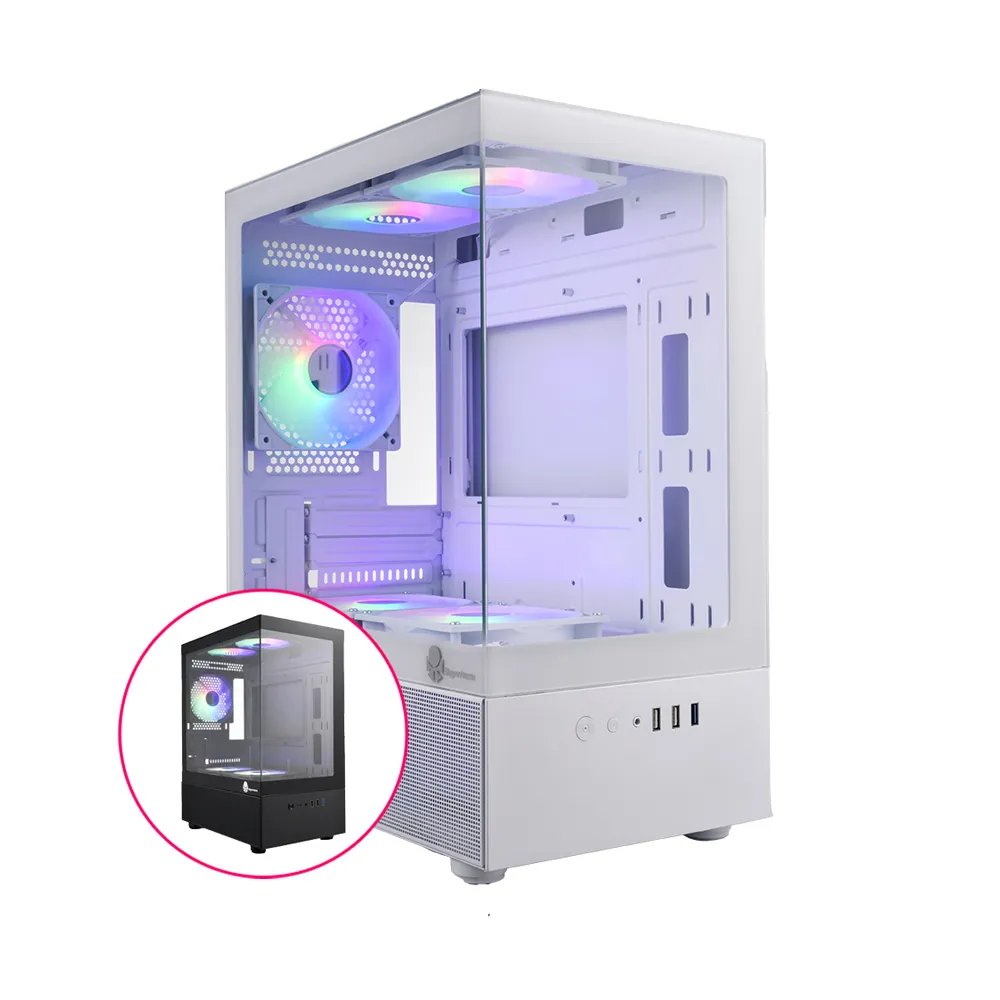 【華碩平台】i5十核RTX 5060 Win11{鎮天元帥W}電競機(i5-14400F/B760/32G/1TB)