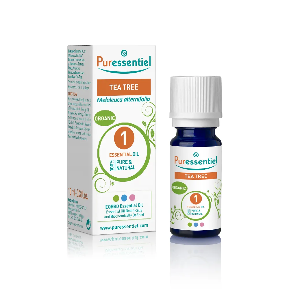 【Puressentiel 璞萃】有機認證 茶樹精油 10ml(Ecocert有機認證)