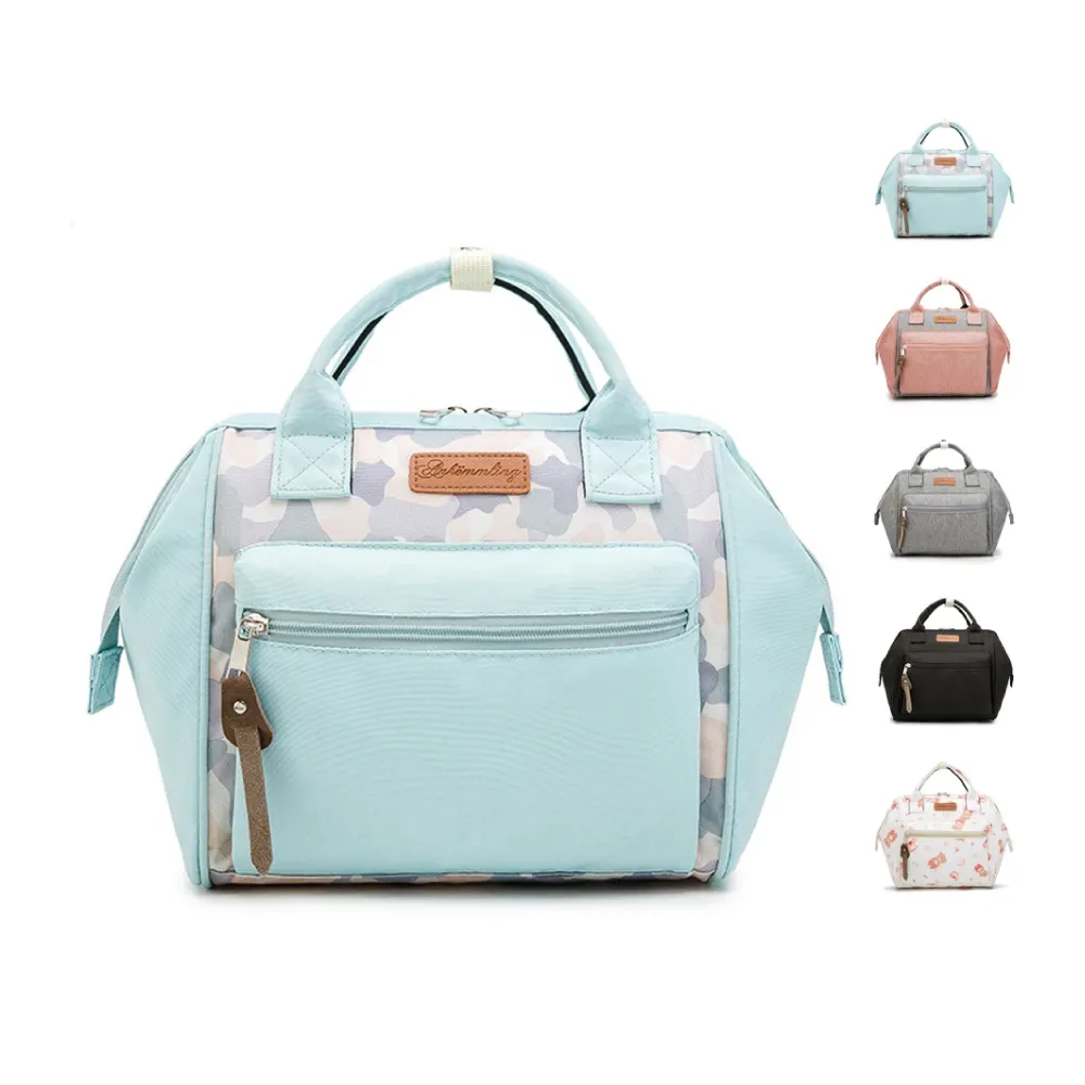 【Rosse Bags】多功能時尚配色三合一媽媽包(現+預  粉色 / 藍色 / 灰色 / 黑色 /