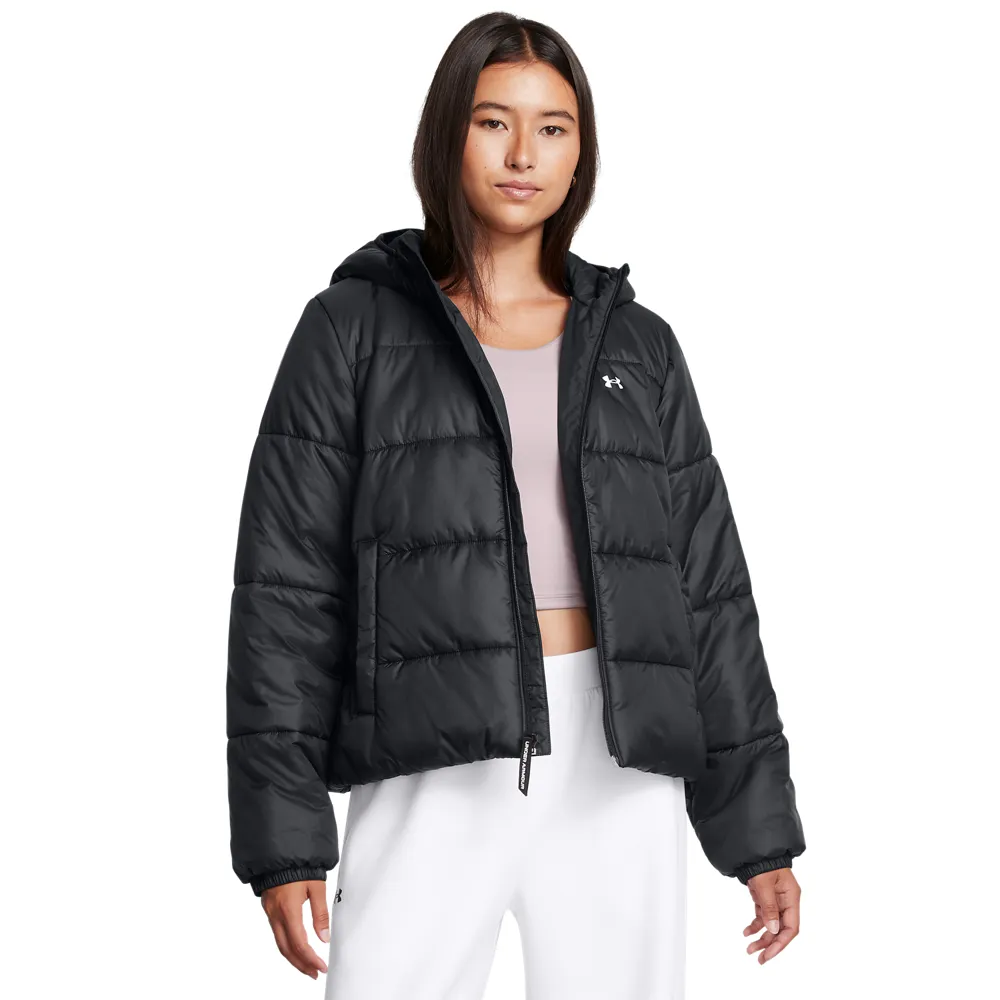 【UNDER ARMOUR】UA 女 LW INSULATE 外套_1389183-001(黑色)