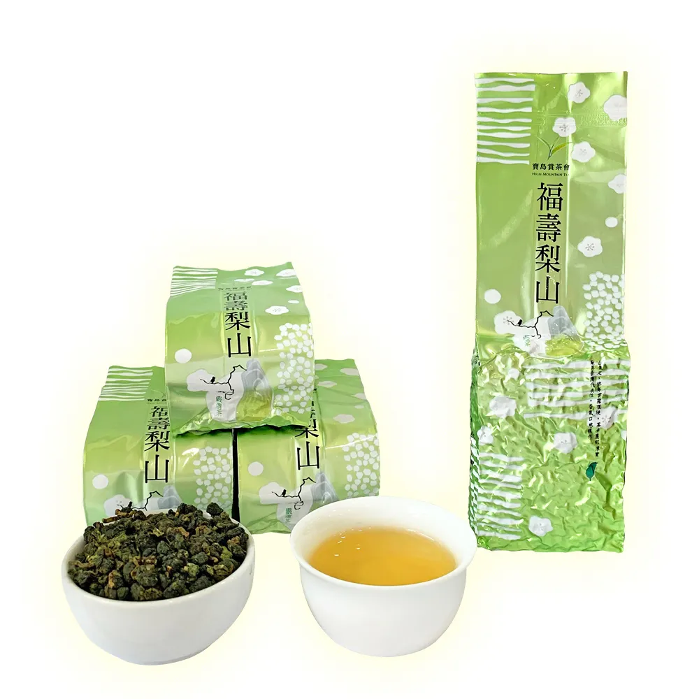 【名池茶業】杉風馥香福壽梨山品級手採高冷烏龍茶葉150gx4包(共1斤)