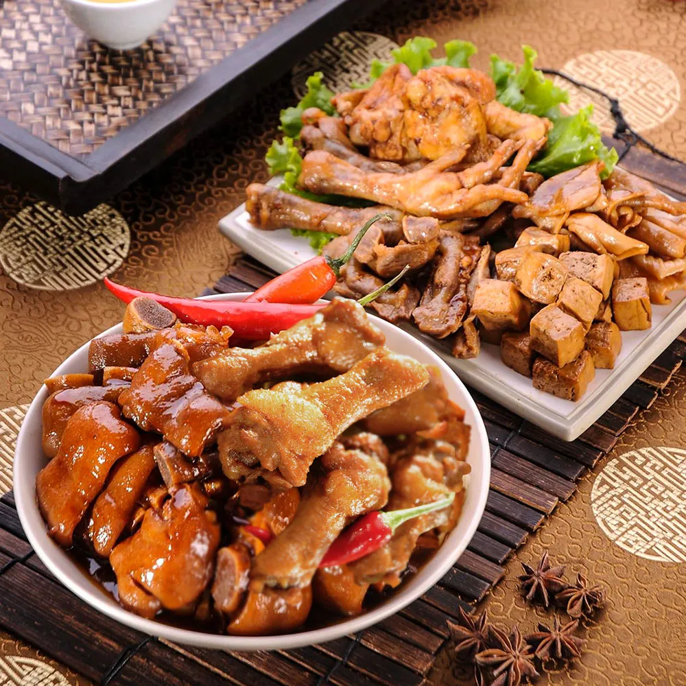 【西井村】龍眼蜂蜜冰鎮滷味20包(雞爪凍/雞翅膀/翅小腿/雞胗/花生/豆干/海帶)