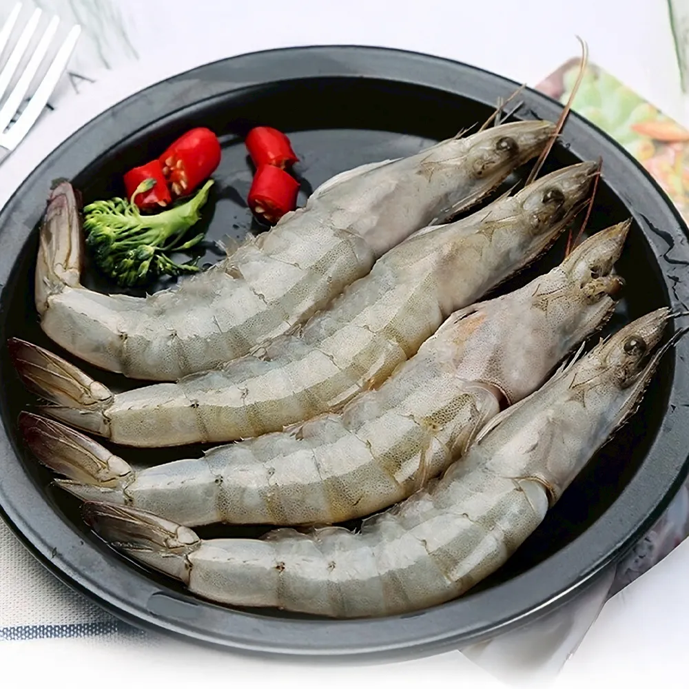 【三頓飯】野放活凍超大中南美洲馬白蝦 2盒組(600g/盒 約10-20尾/盒)